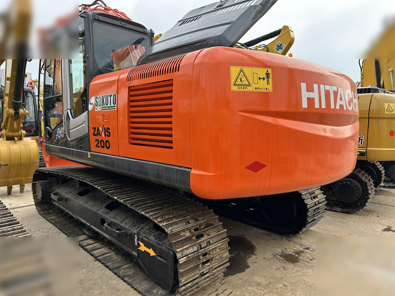 HITACHI ZX200-3G - Excavadora de cadenas: foto 3 HITACHI ZX200-3G - Excavadora de cadenas: foto 3