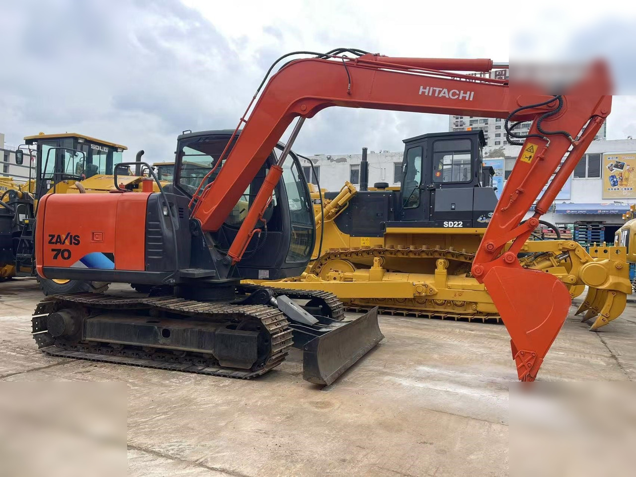 HITACHI ZX70 - Excavadora de cadenas: foto 4 HITACHI ZX70 - Excavadora de cadenas: foto 4