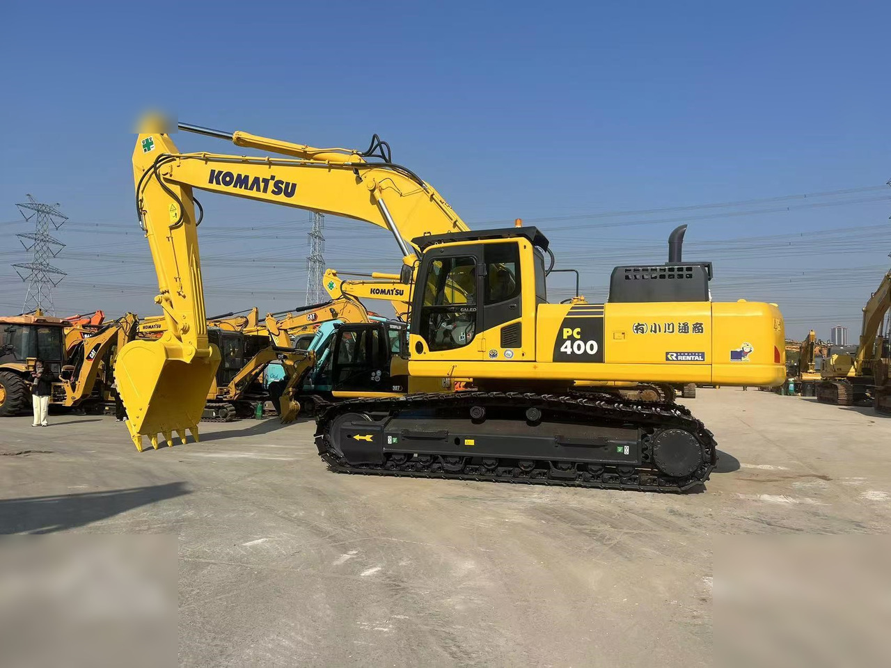 KOMATSU PC400-8R - Excavadora de cadenas: foto 1 KOMATSU PC400-8R - Excavadora de cadenas: foto 1