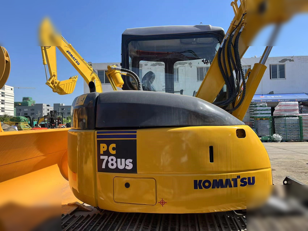 KOMATSU PC78US-6 - Excavadora de cadenas: foto 4 KOMATSU PC78US-6 - Excavadora de cadenas: foto 4