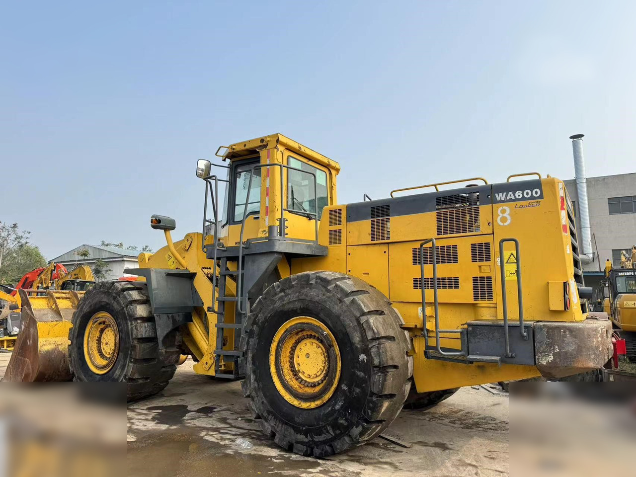 Cargadora de ruedas KOMATSU WA600-3: foto 6