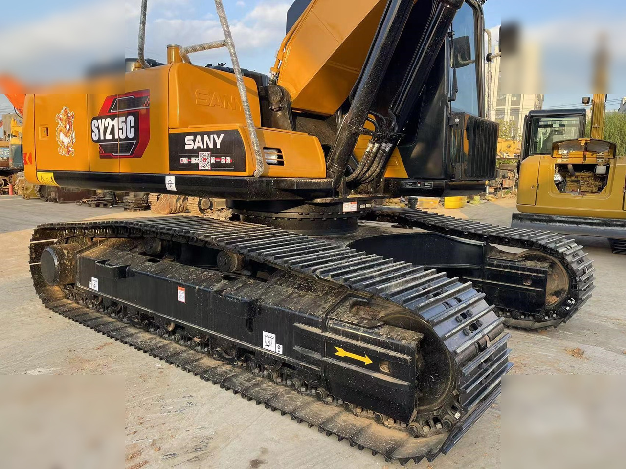 Excavadora de cadenas SANY SY215C: foto 6