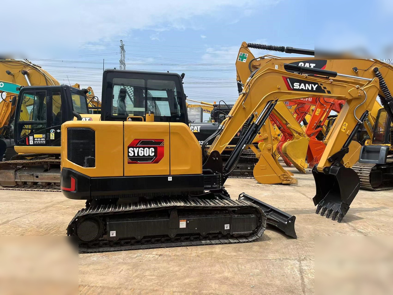 SANY SY60C - Excavadora de cadenas: foto 1 SANY SY60C - Excavadora de cadenas: foto 1