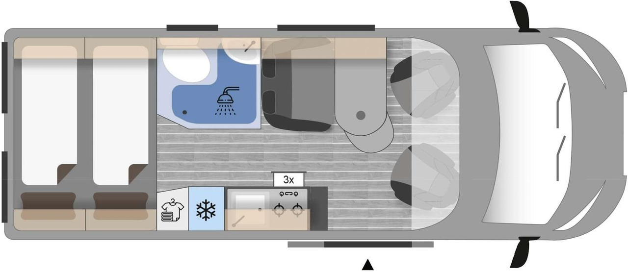 Clever Celebration 600 MJ 24*KLIMAAUTOMATIK*ACC*SOFORT* - Cámper: foto 3 Clever Celebration 600 MJ 24*KLIMAAUTOMATIK*ACC*SOFORT* - Cámper: foto 3