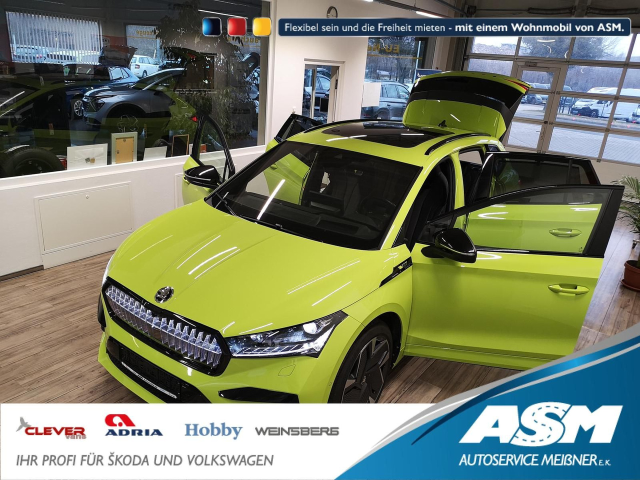 Skoda Enyaq iV RS 220 kW*PSD*AHK*virt.Pedal*360°Kamera - SUV/ Todoterreno: foto 1 Skoda Enyaq iV RS 220 kW*PSD*AHK*virt.Pedal*360°Kamera - SUV/ Todoterreno: foto 1