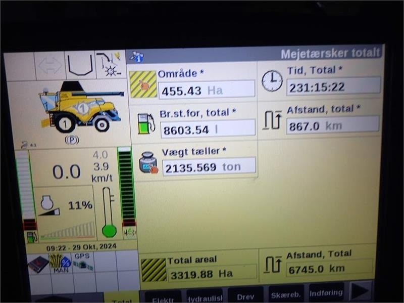 Cosechadora de granos New Holland CR9.80: foto 8
