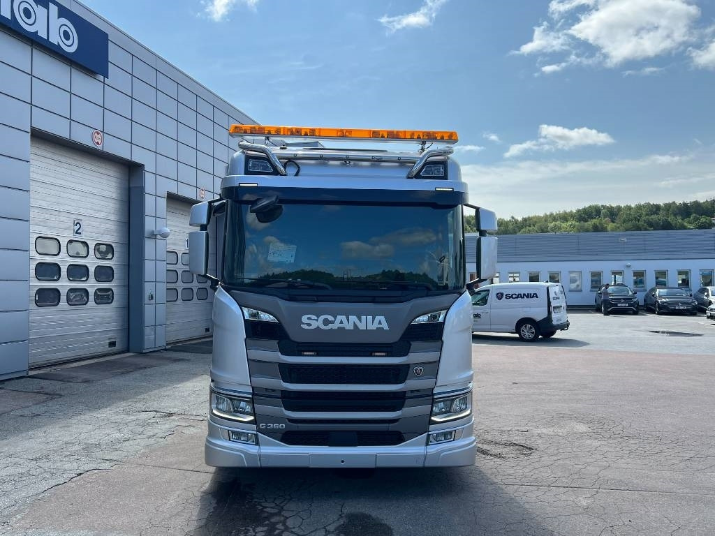 Scania G 360 6x2*4 Brädgårdsbil - Camión grúa: foto 2 Scania G 360 6x2*4 Brädgårdsbil - Camión grúa: foto 2