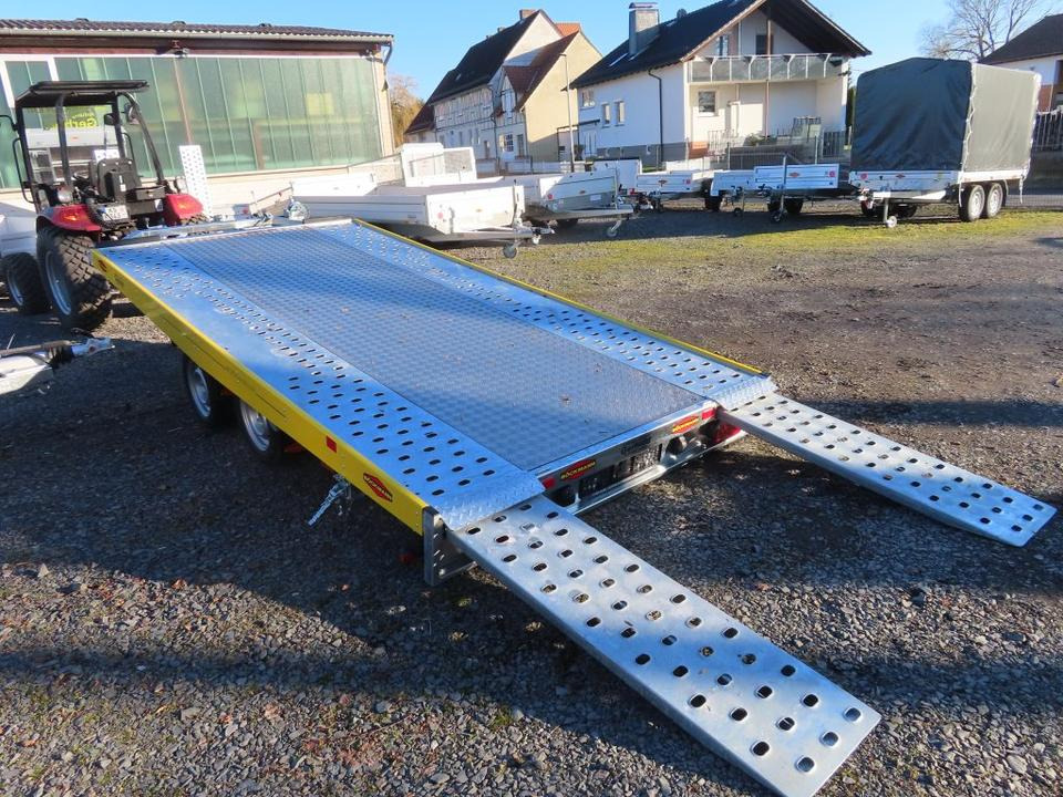 Remolque portavehículos Böckmann AH 4320/30 PKW-Anhänger, Autotransporter kippbar: foto 12