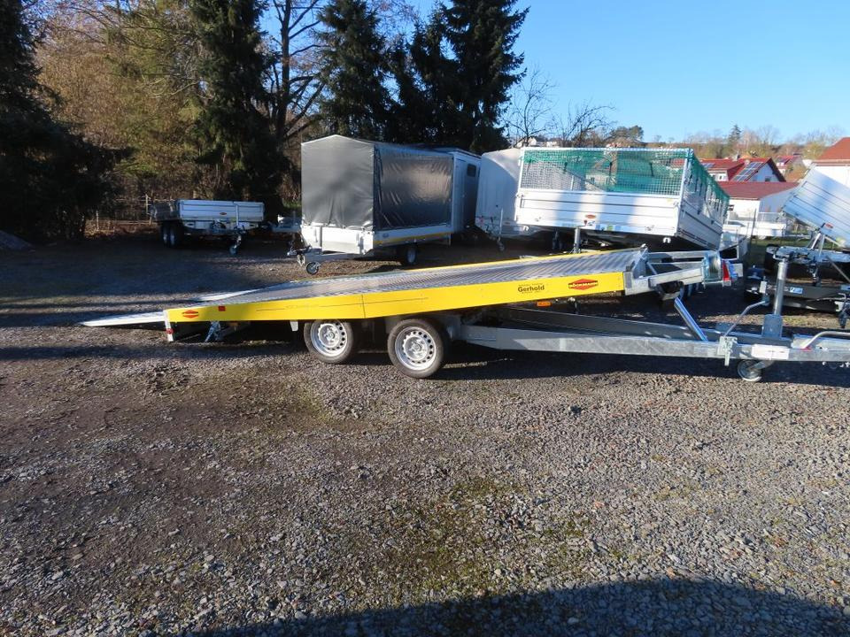 Remolque portavehículos Böckmann AH 4320/30 PKW-Anhänger, Autotransporter kippbar: foto 10