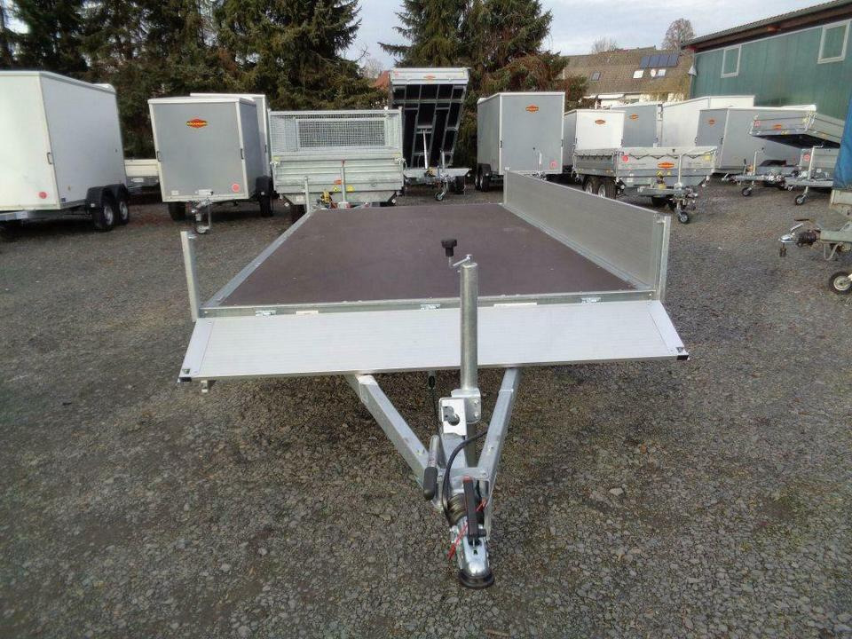 Böckmann HL-AL 4121/27 ECO PKW-Anhänger, 2,7to. Hochlader - Remolque plataforma/ Caja abierta: foto 5 Böckmann HL-AL 4121/27 ECO PKW-Anhänger, 2,7to. Hochlader - Remolque plataforma/ Caja abierta: foto 5