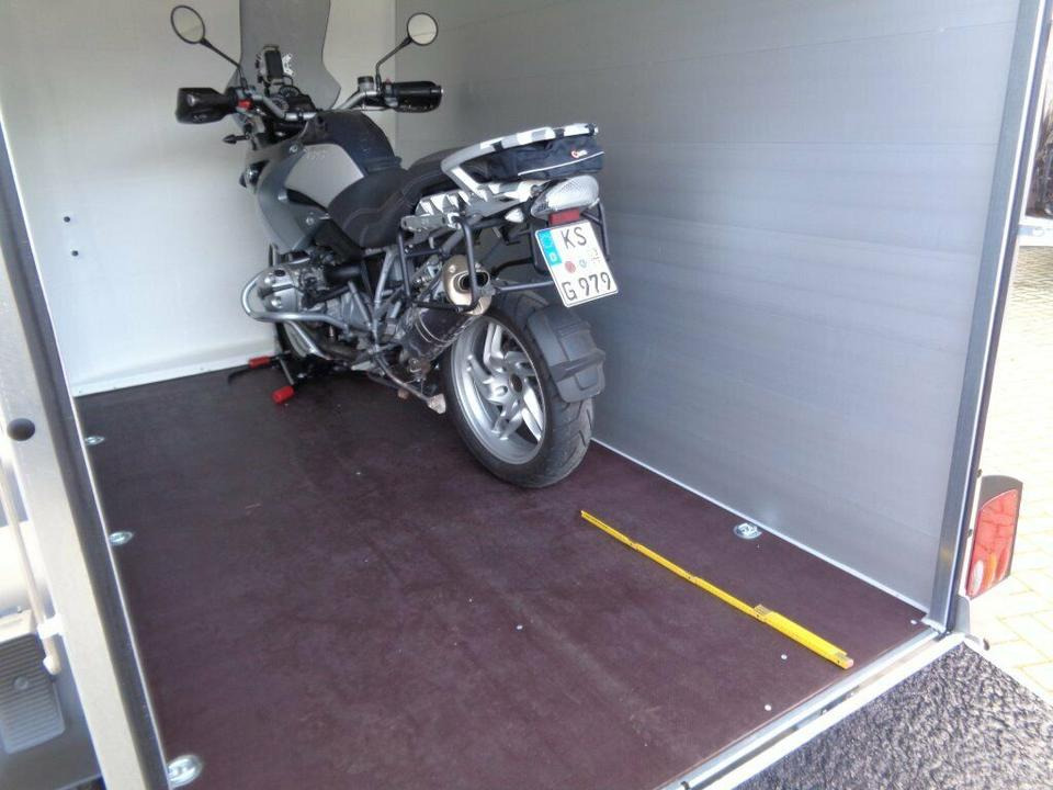 Remolque para moto Böckmann KT-PB-AL Kofferanhänge Flügeltür Motorrad  PKW Anhänger: foto 11