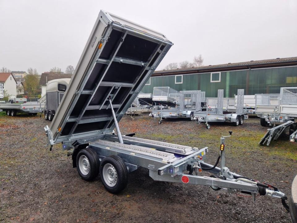 Böckmann Kipper PKW Anhänger RK-AL 3016/27 E-Pumpe Schienen - Remolque volquete: foto 2 Böckmann Kipper PKW Anhänger RK-AL 3016/27 E-Pumpe Schienen - Remolque volquete: foto 2