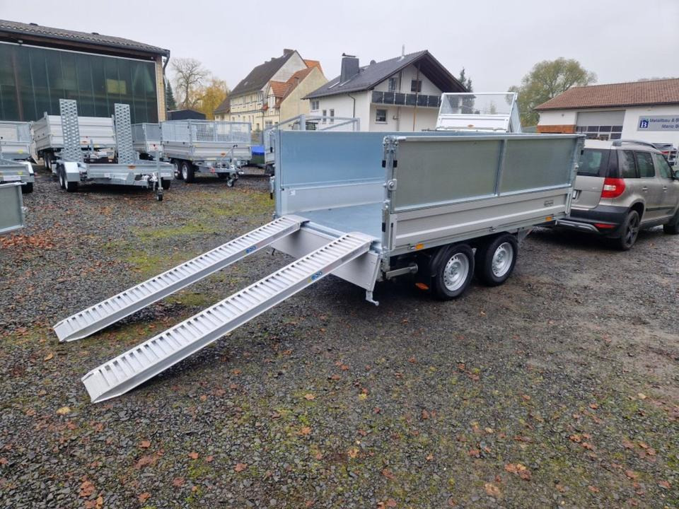 Böckmann Kipper PKW Anhänger RK-AL 3016/27 E-Pumpe Schienen Blech - Remolque volquete: foto 4 Böckmann Kipper PKW Anhänger RK-AL 3016/27 E-Pumpe Schienen Blech - Remolque volquete: foto 4