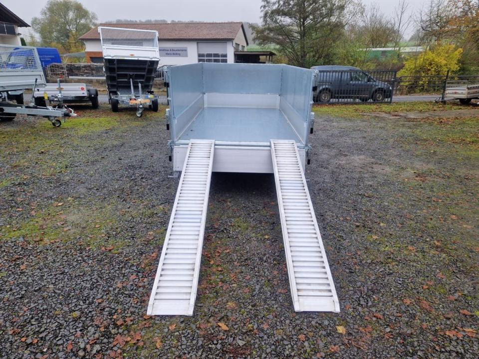 Böckmann Kipper PKW Anhänger RK-AL 3016/27 E-Pumpe Schienen Blech - Remolque volquete: foto 5 Böckmann Kipper PKW Anhänger RK-AL 3016/27 E-Pumpe Schienen Blech - Remolque volquete: foto 5