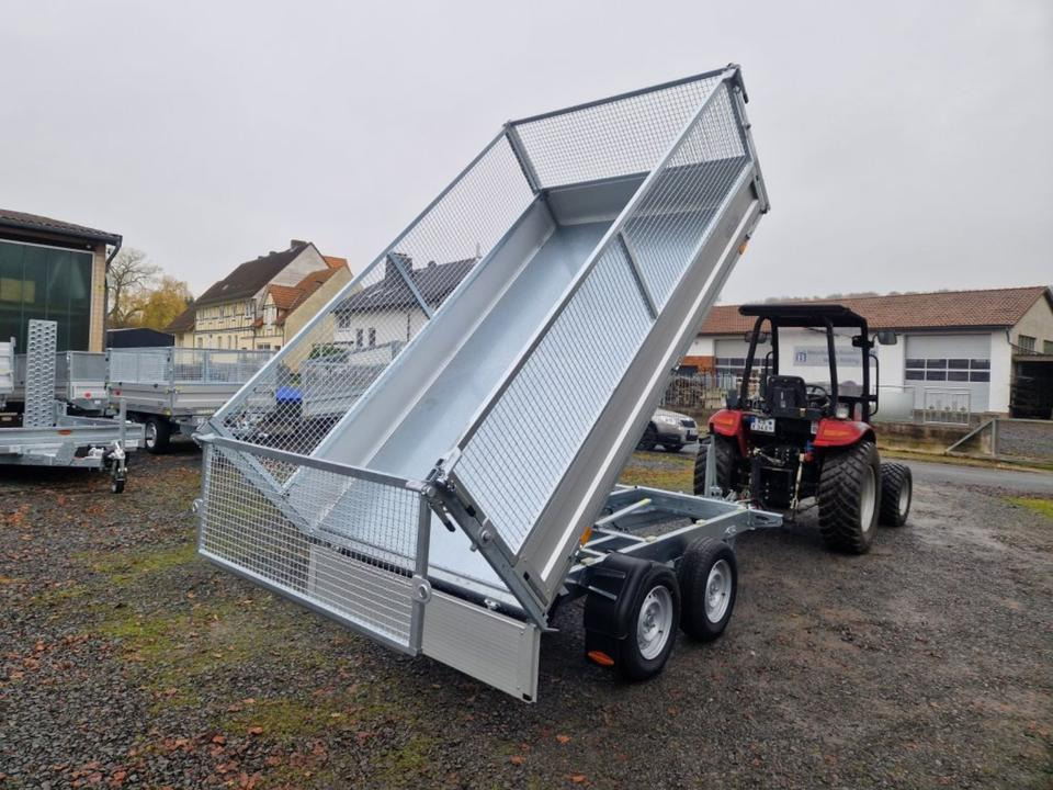 Böckmann Kipper PKW Anhänger RK-AL 3016/27 Gitteraufsatz - Remolque volquete: foto 4 Böckmann Kipper PKW Anhänger RK-AL 3016/27 Gitteraufsatz - Remolque volquete: foto 4