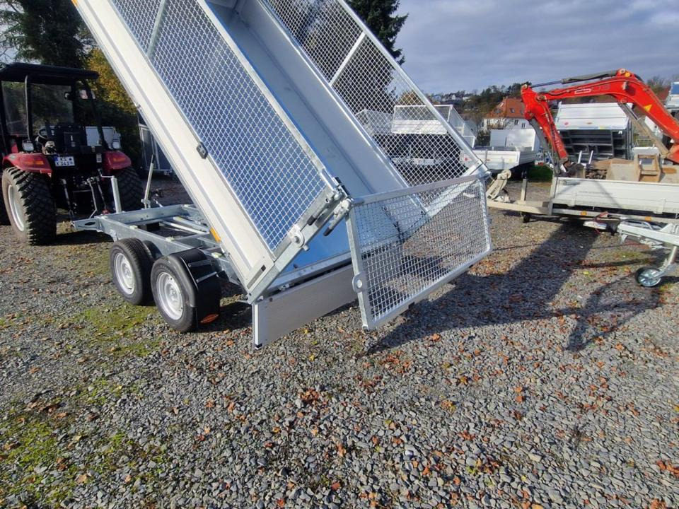 Böckmann Kipper PKW Anhänger RK-AL 3016/27 Gitteraufsatz EsayKipp - Remolque volquete: foto 4 Böckmann Kipper PKW Anhänger RK-AL 3016/27 Gitteraufsatz EsayKipp - Remolque volquete: foto 4