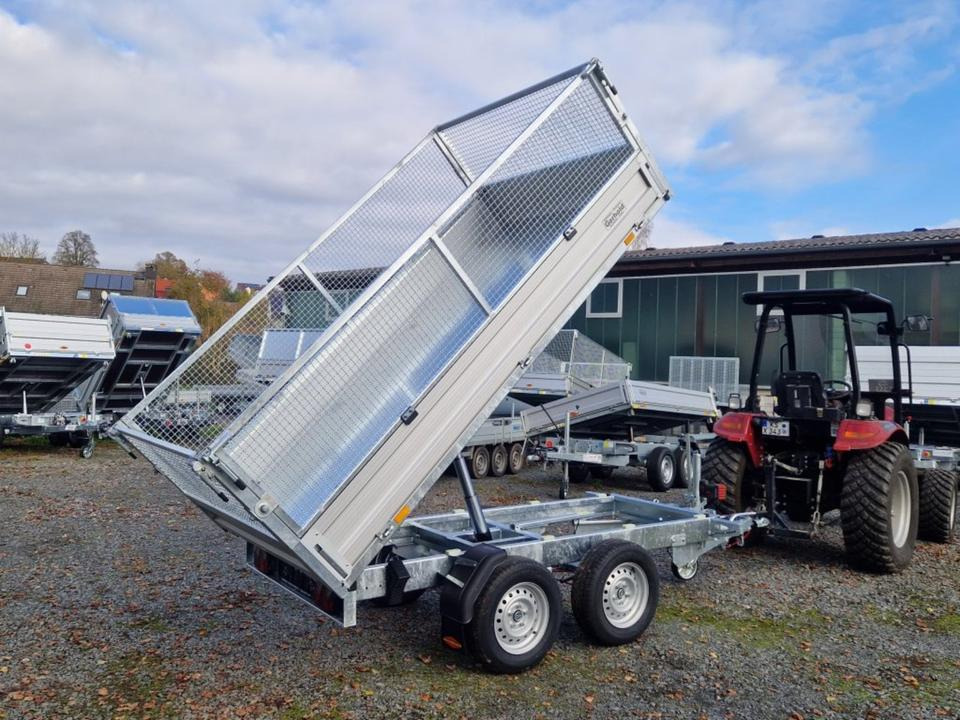 Böckmann Kipper PKW Anhänger RK-AL 3016/27 Gitteraufsatz EsayKipp - Remolque volquete: foto 2 Böckmann Kipper PKW Anhänger RK-AL 3016/27 Gitteraufsatz EsayKipp - Remolque volquete: foto 2