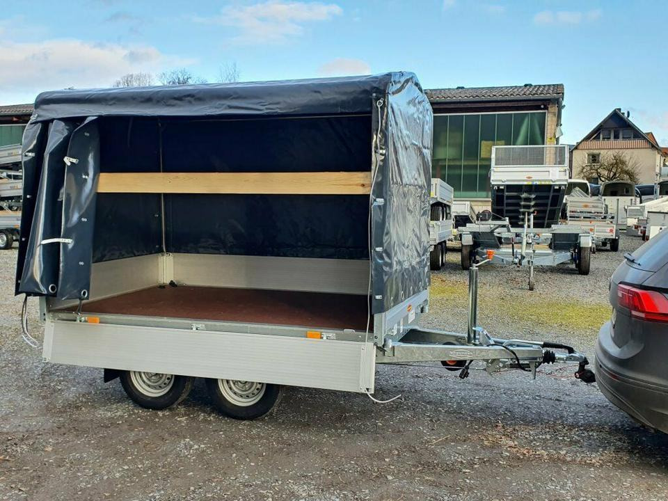 Böckmann PKW-Anhänger, 2,0 to., Schiebeplane rechts - Remolque con toldo: foto 1 Böckmann PKW-Anhänger, 2,0 to., Schiebeplane rechts - Remolque con toldo: foto 1