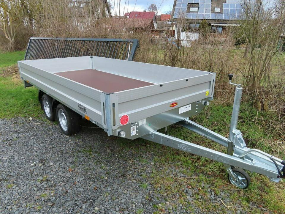 Böckmann PKW-Anhänger, 2,7 to. HL-AL 3718/27 F, Hochlader - Remolque plataforma/ Caja abierta: foto 1 Böckmann PKW-Anhänger, 2,7 to. HL-AL 3718/27 F, Hochlader - Remolque plataforma/ Caja abierta: foto 1