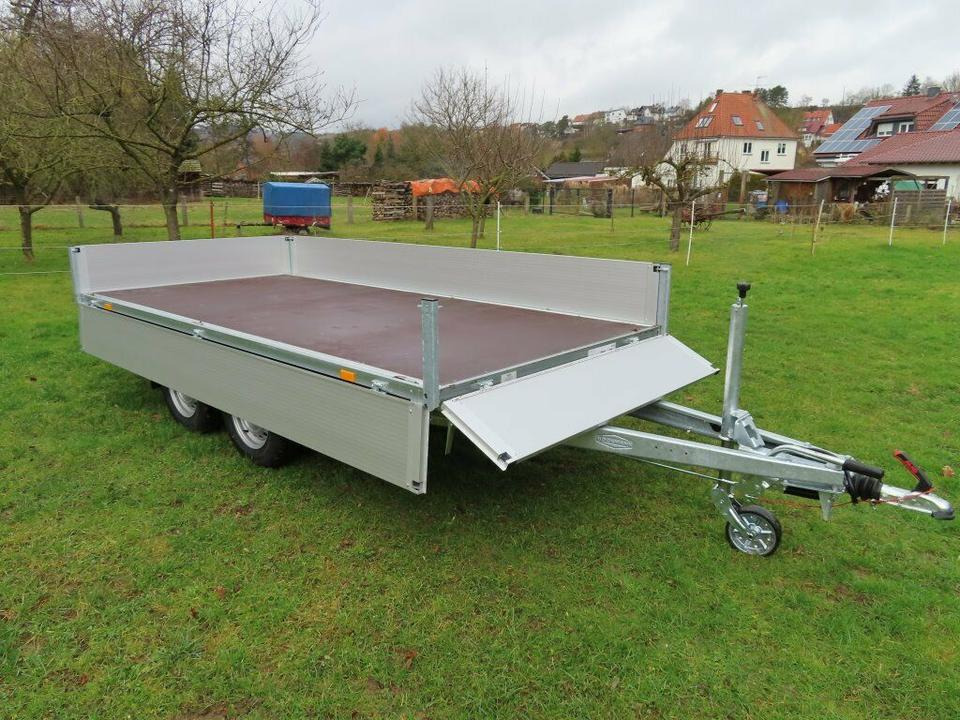 Böckmann PKW-Anhänger, 2,7 to. HL-AL 3718/27 Hochlader - Remolque plataforma/ Caja abierta: foto 5 Böckmann PKW-Anhänger, 2,7 to. HL-AL 3718/27 Hochlader - Remolque plataforma/ Caja abierta: foto 5