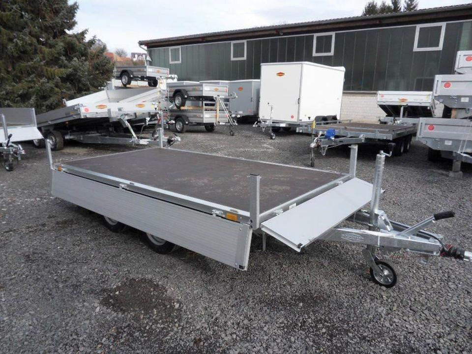 Remolque plataforma/ Caja abierta Böckmann PKW Anhänger 2,7t Hochlader niedrige Ladehöhe: foto 9