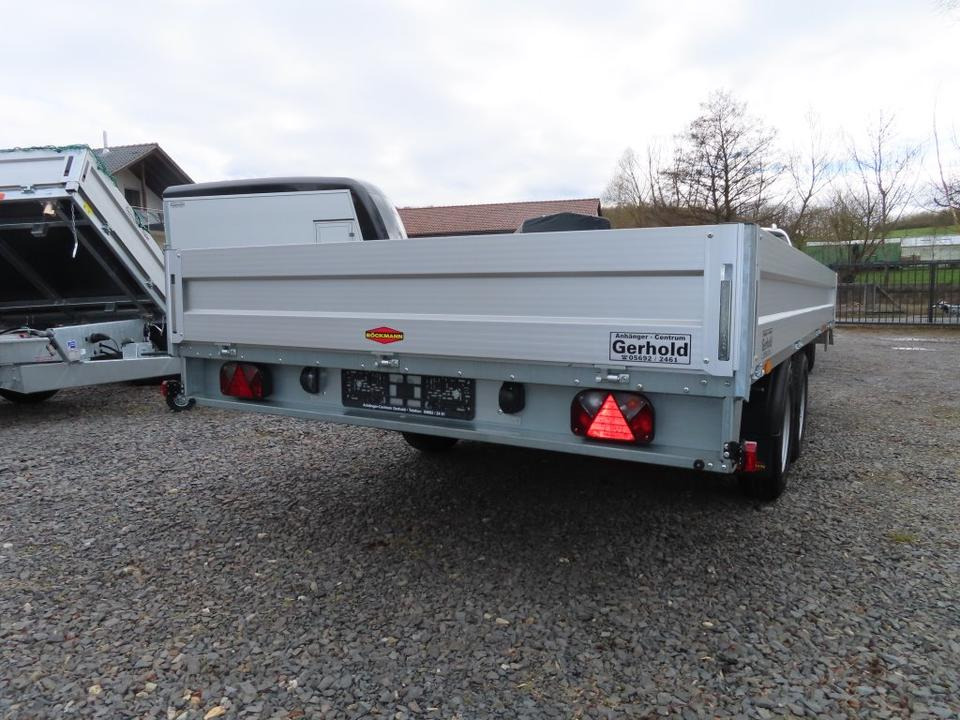 Remolque plataforma/ Caja abierta Böckmann PKW-Anhänger, 3,0 to. Hochlader 4,14x2,1m: foto 7