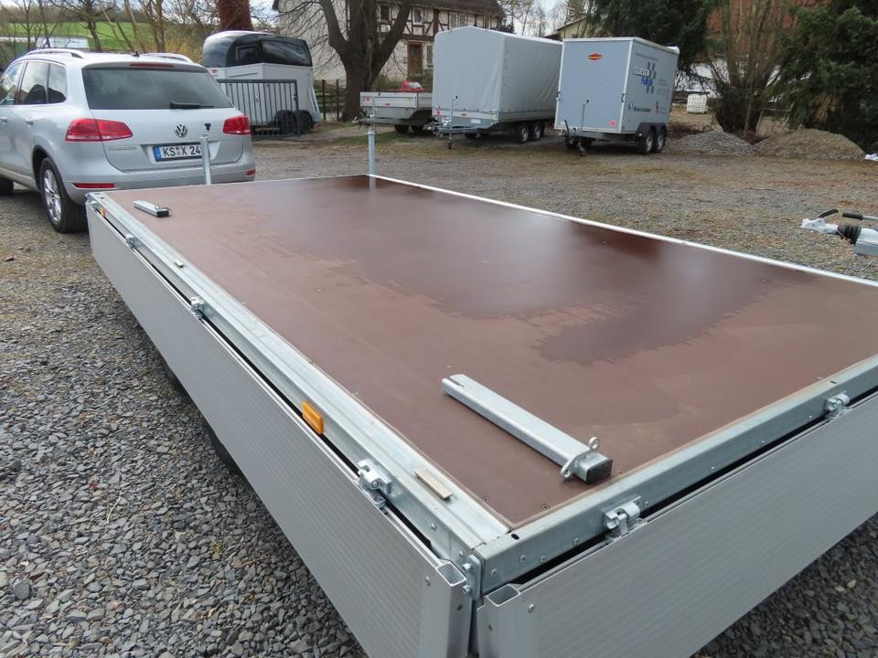 Remolque plataforma/ Caja abierta Böckmann PKW-Anhänger, 3,0 to. Hochlader 4,14x2,1m: foto 14