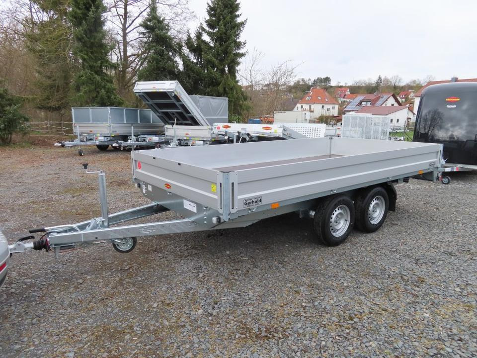 Böckmann PKW-Anhänger, 3,0 to. Hochlader 4,14x2,1m - Remolque plataforma/ Caja abierta: foto 1 Böckmann PKW-Anhänger, 3,0 to. Hochlader 4,14x2,1m - Remolque plataforma/ Caja abierta: foto 1
