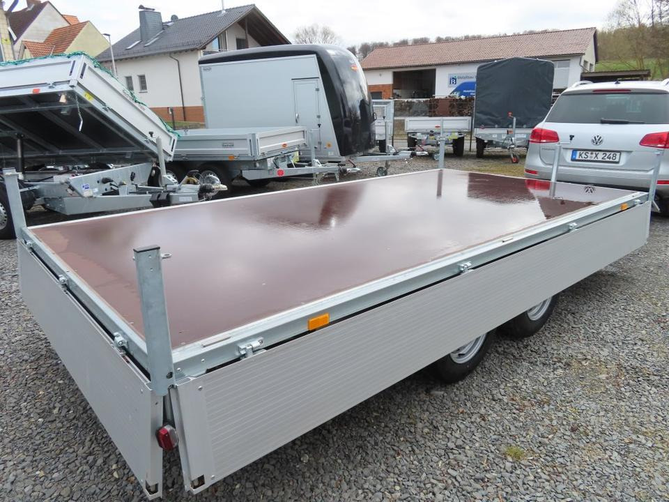 Remolque plataforma/ Caja abierta Böckmann PKW-Anhänger, 3,0 to. Hochlader 4,14x2,1m: foto 12