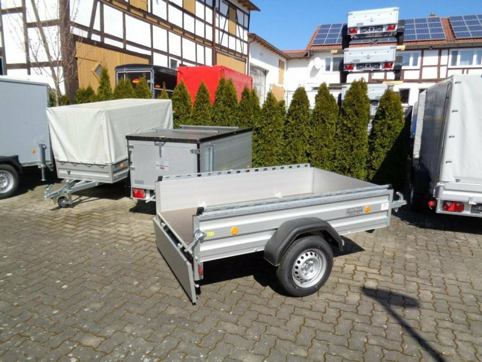 Remolque de coche Böckmann PKW-Anhänger , 750 kg, Aluaufbau 100 km/h: foto 9