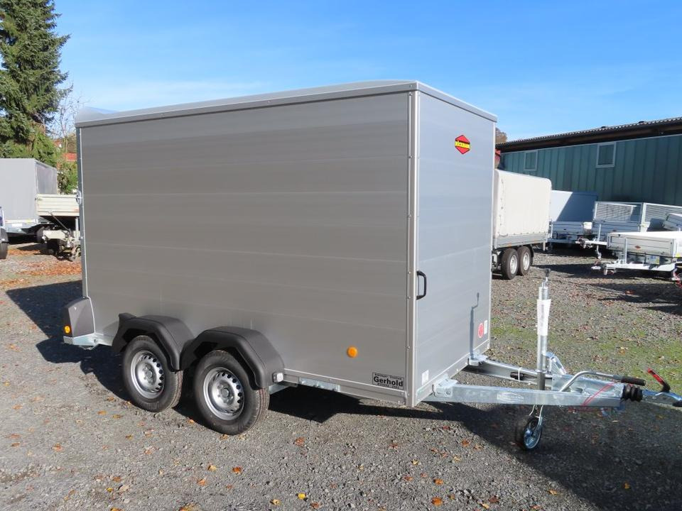 Remolque caja cerrada Böckmann PKW Anhänger Alu Koffer KT-AL 3015/20 M F Rampe/Tür: foto 11