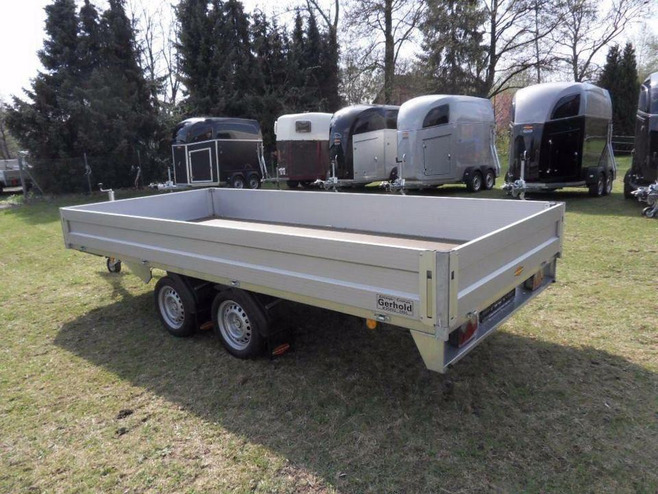 Böckmann PKW-Anhänger HL-AL 4118/27 F, Hochlader - Remolque plataforma/ Caja abierta: foto 4 Böckmann PKW-Anhänger HL-AL 4118/27 F, Hochlader - Remolque plataforma/ Caja abierta: foto 4