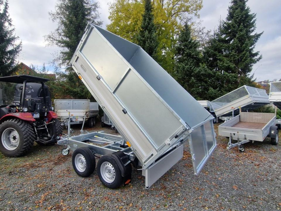 Böckmann Rückwärtskipper PKW Anhänger RK-AL 2516/20 Blechaufsatz - Remolque volquete: foto 3 Böckmann Rückwärtskipper PKW Anhänger RK-AL 2516/20 Blechaufsatz - Remolque volquete: foto 3