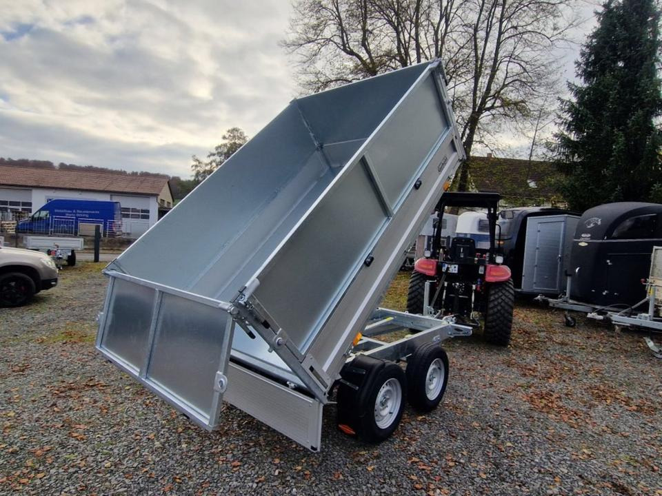Böckmann Rückwärtskipper PKW Anhänger RK-AL 2516/20 Blechaufsatz - Remolque volquete: foto 4 Böckmann Rückwärtskipper PKW Anhänger RK-AL 2516/20 Blechaufsatz - Remolque volquete: foto 4