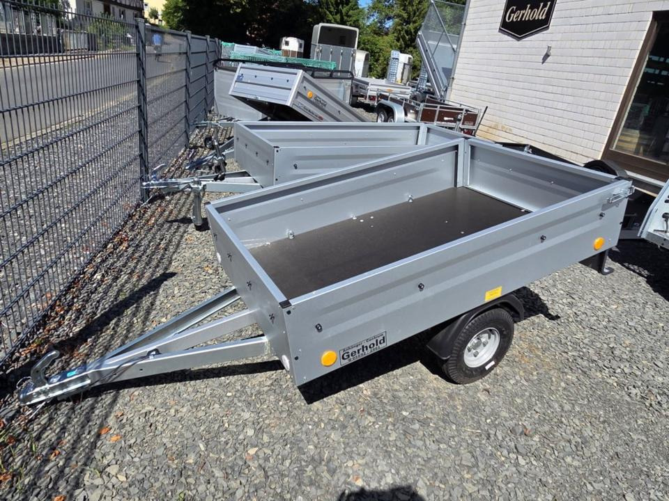 Böckmann, TPV-PKW Anhänger, 650 kg, ungebremst, Hochlader, - Remolque de coche: foto 1 Böckmann, TPV-PKW Anhänger, 650 kg, ungebremst, Hochlader, - Remolque de coche: foto 1
