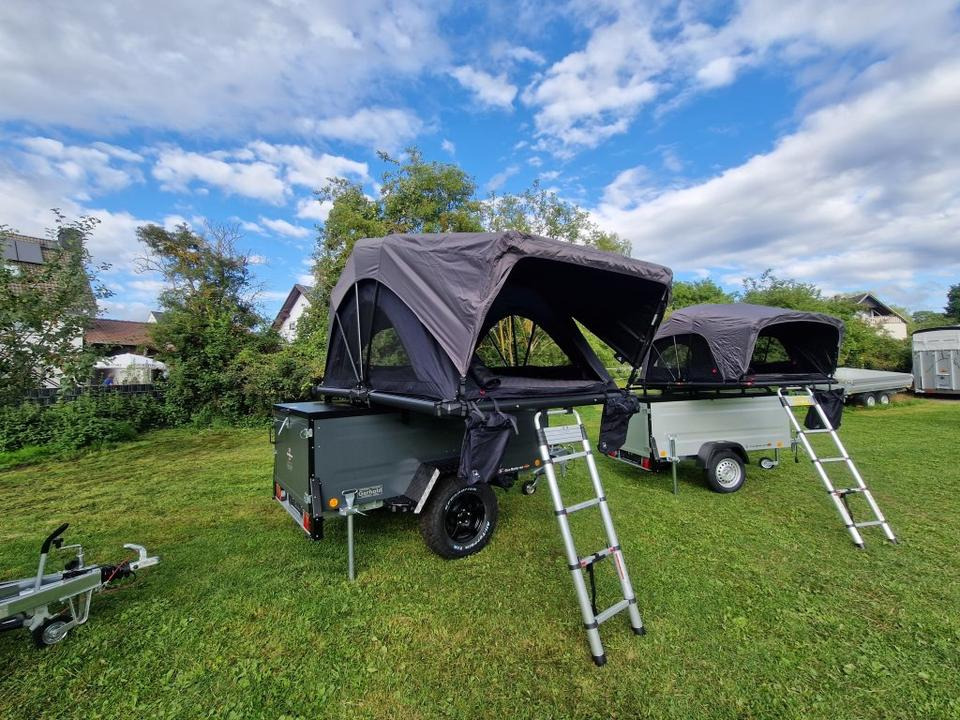 Dachzelt Qeedo Freedom Family Camping Anhänger - Remolque de coche: foto 3 Dachzelt Qeedo Freedom Family Camping Anhänger - Remolque de coche: foto 3