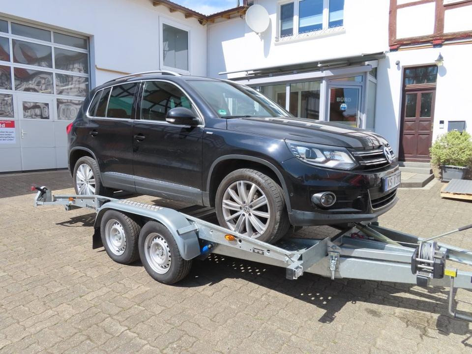 Remolque portavehículos Leih, PKW Anhänger, Autotransporter, Mietanhänger, 100 km/h,: foto 14