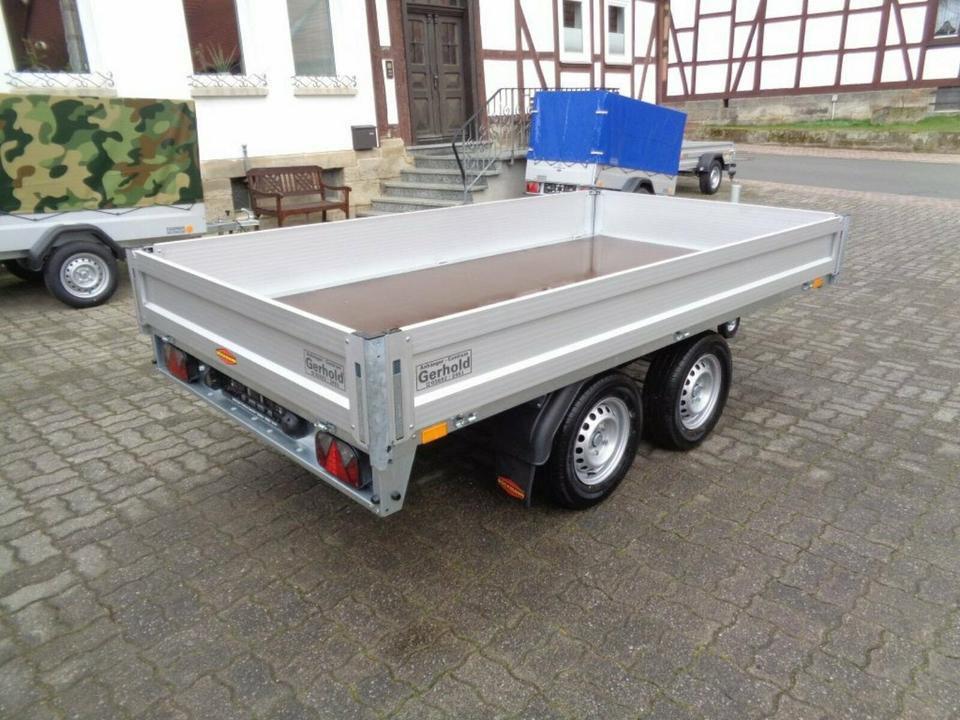 PKW-Anhänger, 2,0 to. Böckmann HL-AL 3016/20 - Remolque plataforma/ Caja abierta: foto 2 PKW-Anhänger, 2,0 to. Böckmann HL-AL 3016/20 - Remolque plataforma/ Caja abierta: foto 2