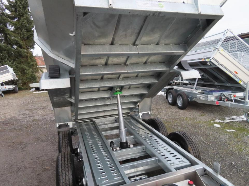 Remolque volquete PKW Anhänger Kipper Muldenkipper Auffahrschienen 3,5t 100km/h: foto 12