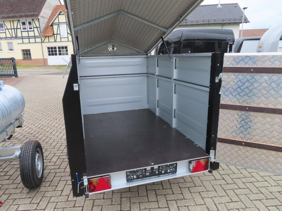 Remolque transporte de ganado TPV  Kleinviehanhänger 1,0t Flügeltür Viehanhänger Ziegen Schafe: foto 6