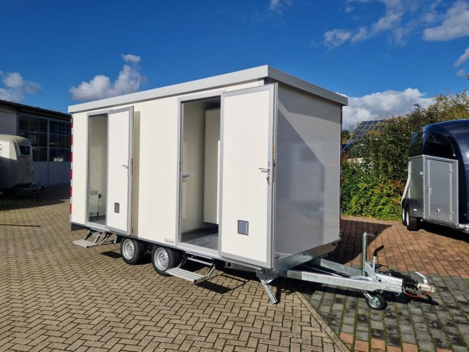 Toilettenwagen Sanitär-Anhänger WC Wagen 3xD, 1xH+3U - Casa contenedor, Remolque: foto 5 Toilettenwagen Sanitär-Anhänger WC Wagen 3xD, 1xH+3U - Casa contenedor, Remolque: foto 5