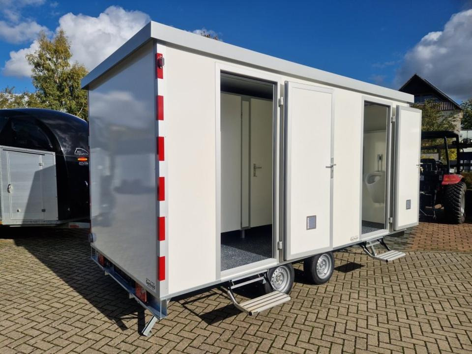 Toilettenwagen Sanitär-Anhänger WC Wagen 3xD, 1xH+3U - Casa contenedor, Remolque: foto 4 Toilettenwagen Sanitär-Anhänger WC Wagen 3xD, 1xH+3U - Casa contenedor, Remolque: foto 4