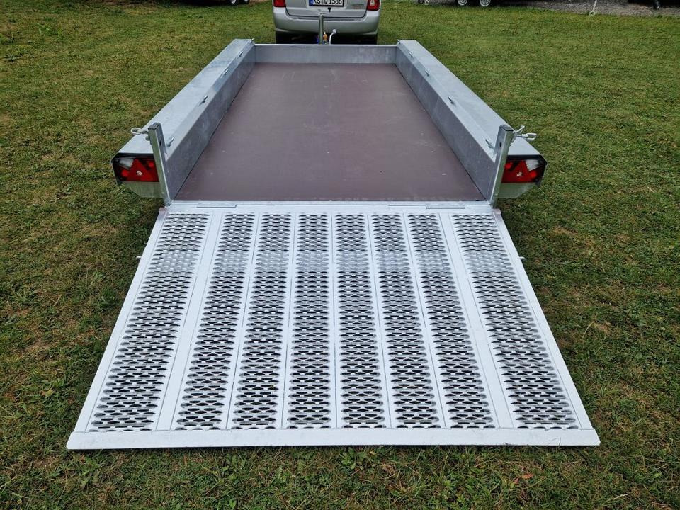 Remolque porta maquinaria Tridem Maschinentransporter 3,5t, PKW-Anhänger 4,8 x 1,8m: foto 9 Remolque porta maquinaria Tridem Maschinentransporter 3,5t, PKW-Anhänger 4,8 x 1,8m: foto 9