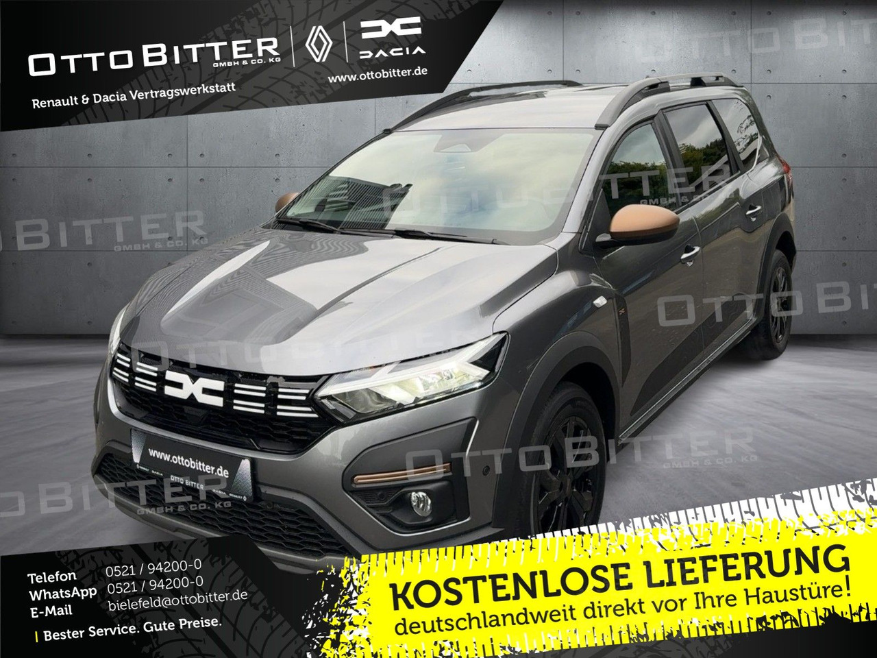 Dacia Jogger Extreme TCe110 5-Sitze CITY-PAKET/NAVI - Coche familiar: foto 1 Dacia Jogger Extreme TCe110 5-Sitze CITY-PAKET/NAVI - Coche familiar: foto 1