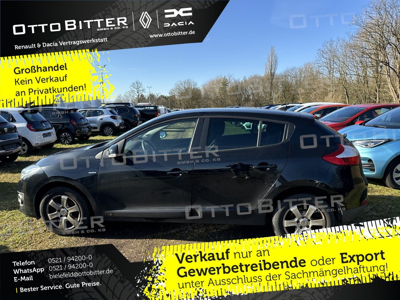 Sedan Renault Megane Limited TCe115 +KUPPLUNG DEFEKT/MOTOR OK+: foto 1