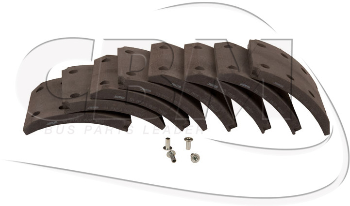 FEDERAL MOGUL REAR FRONT LINING SET - IRISBUS - IVECO - RVI DAF MERCEDES MAN (42491051 | 692810 | A0059819725 | 06314101300) - Piezas de freno para Autobús: foto 1 FEDERAL MOGUL REAR FRONT LINING SET - IRISBUS - IVECO - RVI DAF MERCEDES MAN (42491051 | 692810 | A0059819725 | 06314101300) - Piezas de freno para Autobús: foto 1