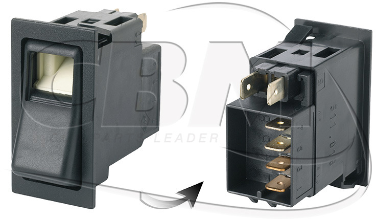 SWF SWITCH FOR DASHBOARD - MERCEDES (A0007602303) - Sistema eléctrico para Autobús: foto 1 SWF SWITCH FOR DASHBOARD - MERCEDES (A0007602303) - Sistema eléctrico para Autobús: foto 1