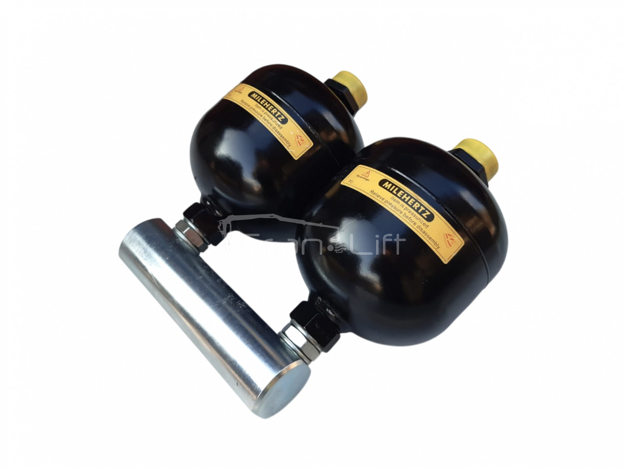 Hydroakumulator amortyzator tłumienia drgań do żurawi leśnych 10-30 tm Hultdins LD1002 / LD2002 - Amortiguadores para Grúa para camión: foto 1 Hydroakumulator amortyzator tłumienia drgań do żurawi leśnych 10-30 tm Hultdins LD1002 / LD2002 - Amortiguadores para Grúa para camión: foto 1