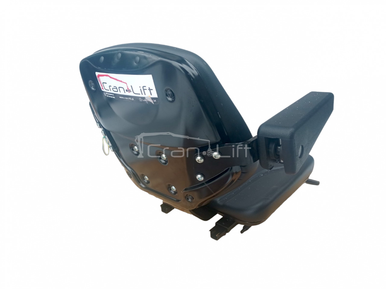 Siedzisko podgrzewane operatora HDS 24V KAB podłokietniki + szyny - Asiento para Grúa para camión: foto 2 Siedzisko podgrzewane operatora HDS 24V KAB podłokietniki + szyny - Asiento para Grúa para camión: foto 2