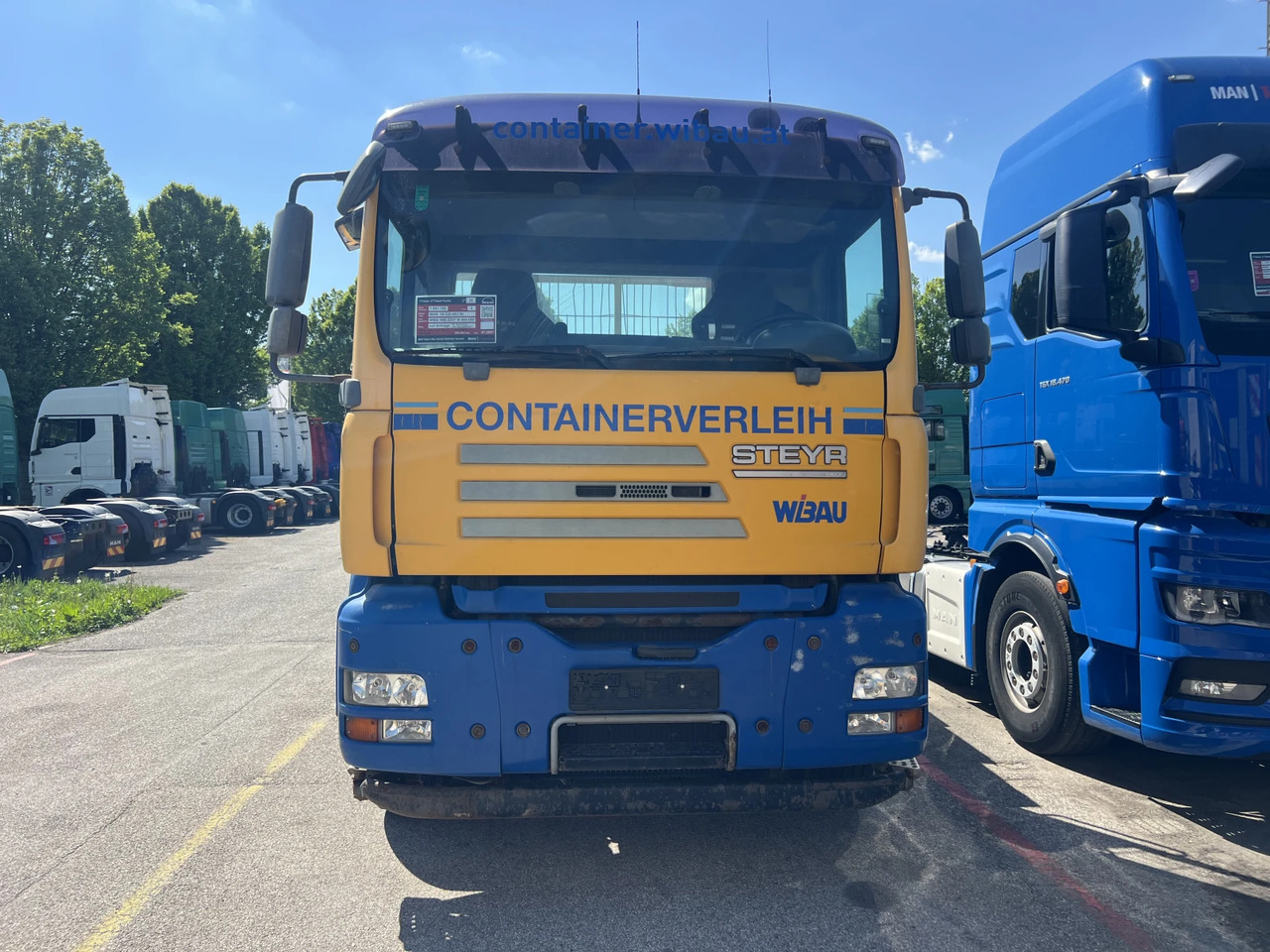 Man Tga 18.320, Контейноровоз, Нов внос - Camión portacontenedor de cadenas: foto 4 Man Tga 18.320, Контейноровоз, Нов внос - Camión portacontenedor de cadenas: foto 4